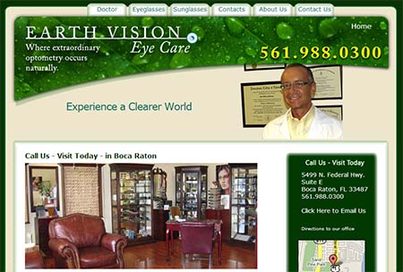 thumbnail of earthvisioneyecare.com